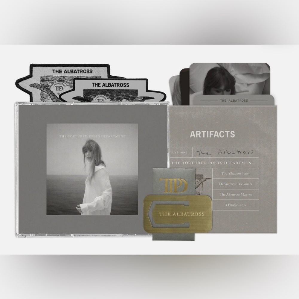 THE TORTURED POETS DEPARTMENT COLLECTOR'S EDITION DELUXE CD  "THE ALBATROSS"